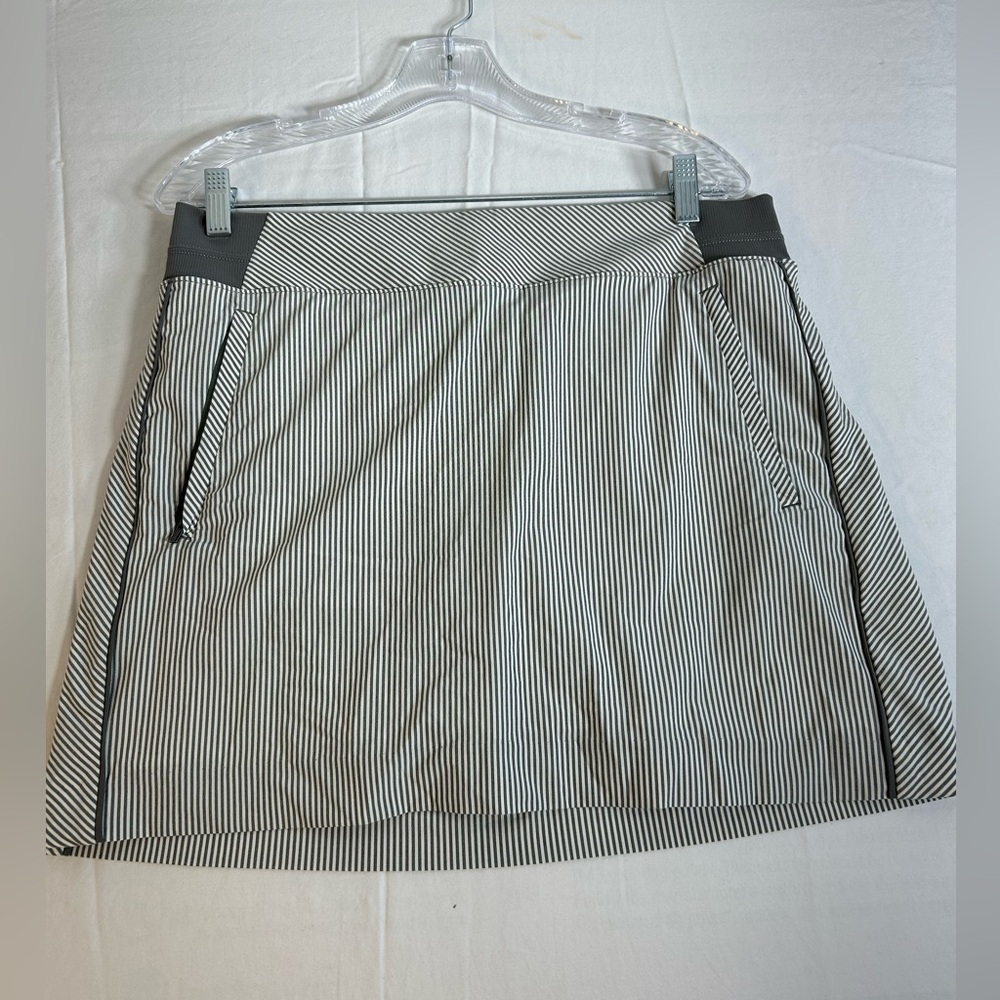 Athleta pinstripe skort